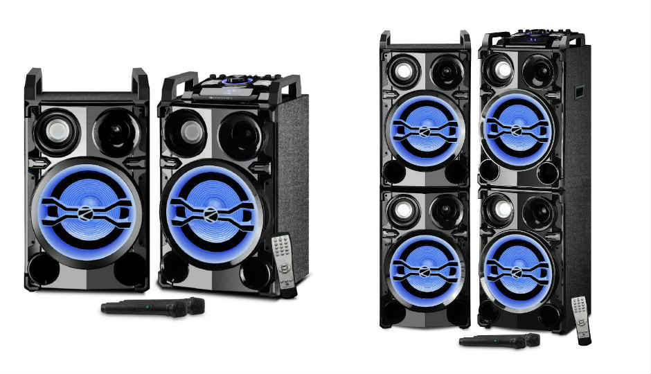 zebronics monster pro 2x10 dj speakers