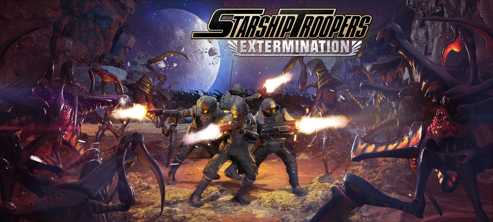 An All-New Glimpse Into Starship Troopers: Extermination – Thinking of ...